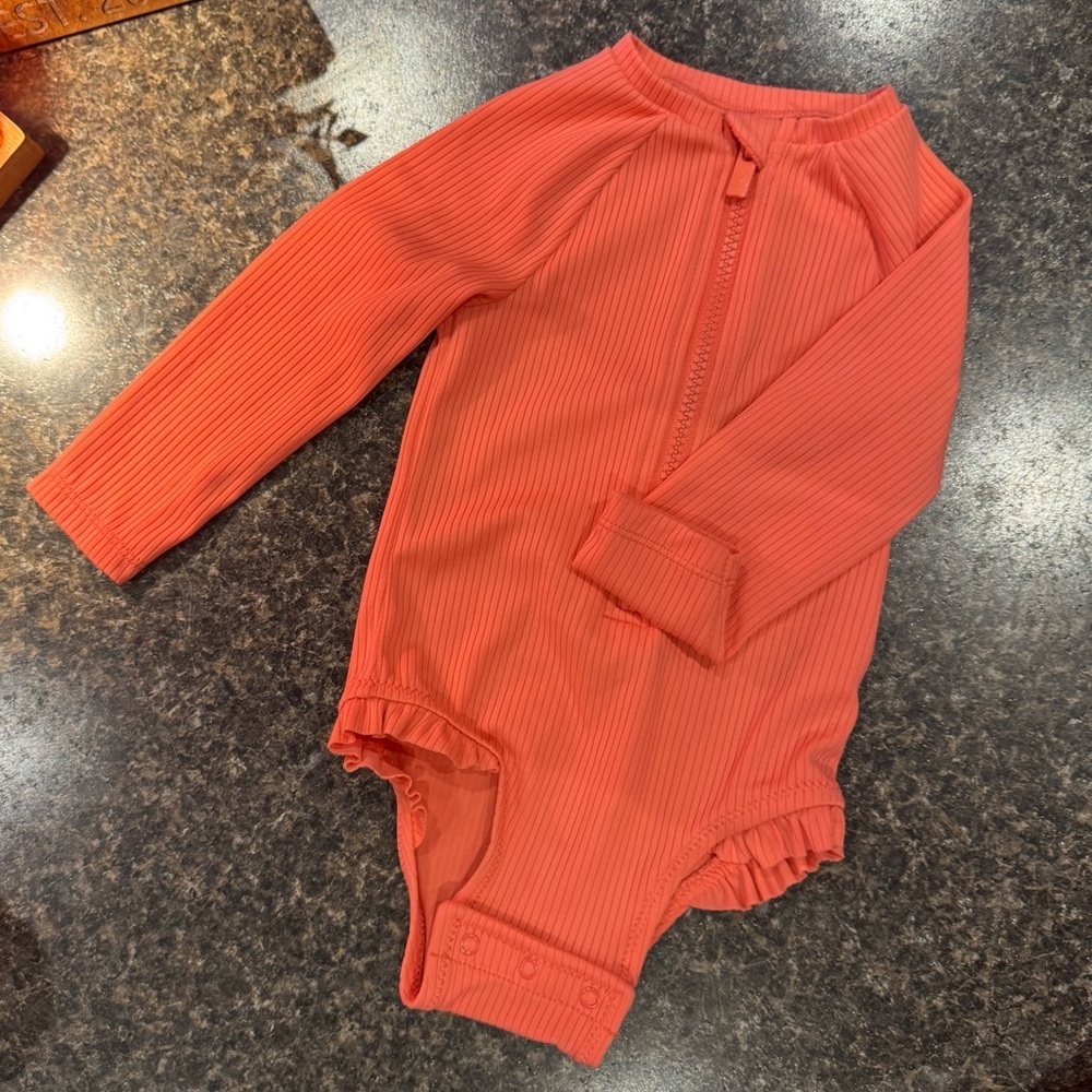 Coral Kids One Piece Swimsuit